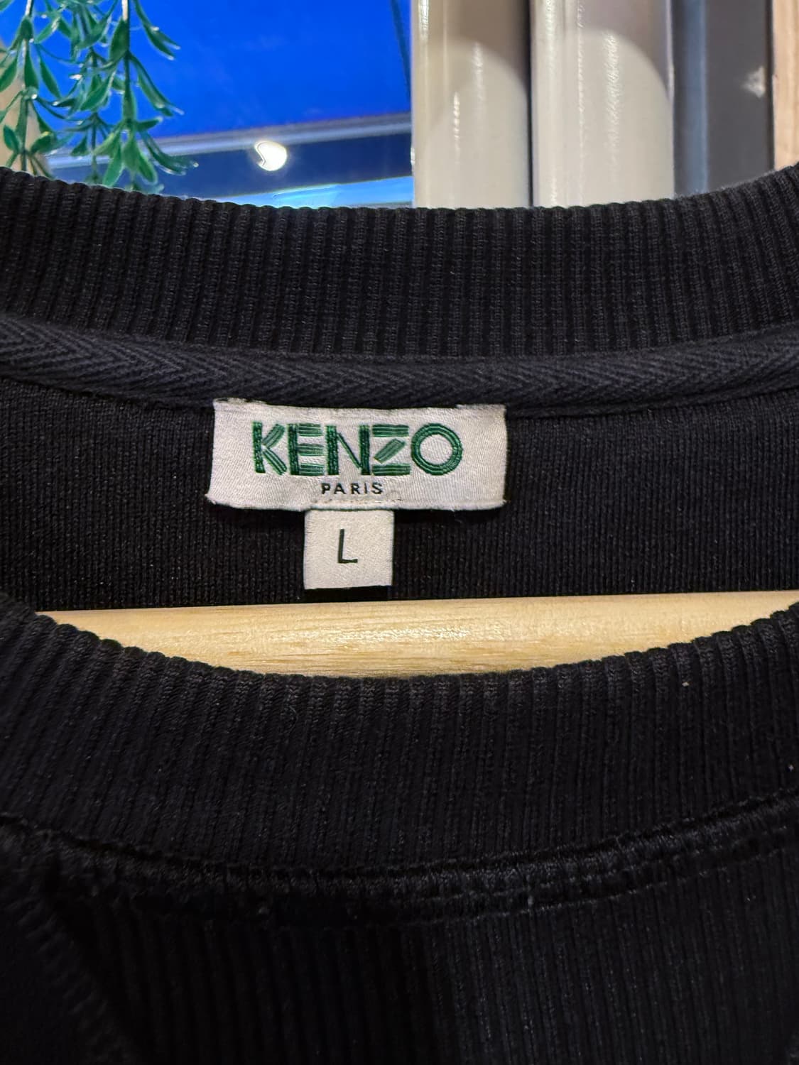 겐조 파리스 블랙 맨투맨 상품이미지2