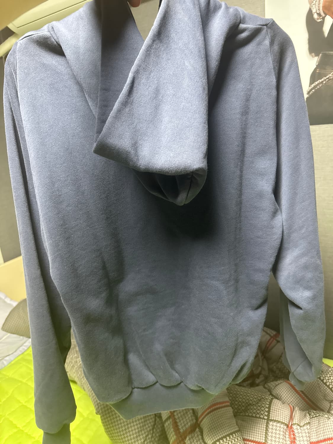 Yeezy gap 후드집업 네이비 상품이미지2