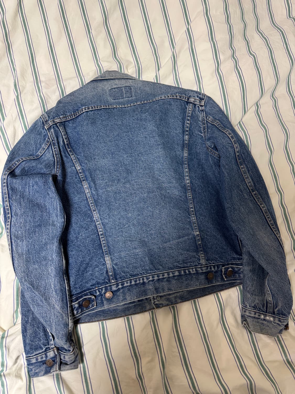 [Made in USA] 80s 리바이스 지쟌 3세대 트러커 데님 자켓 상품이미지6