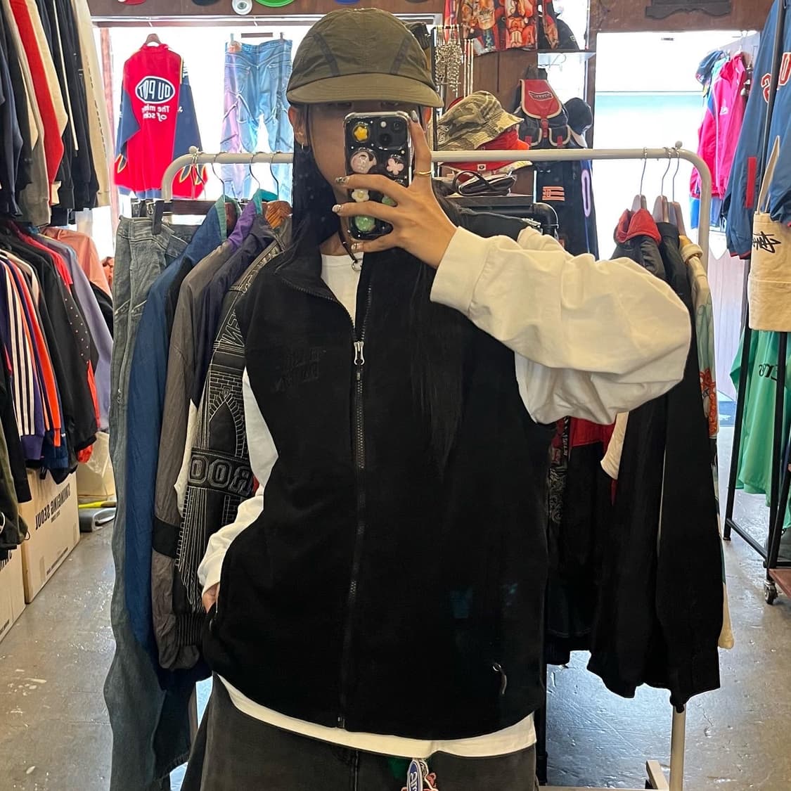 할리데이비슨 Fleece Skull Vest 상품이미지6