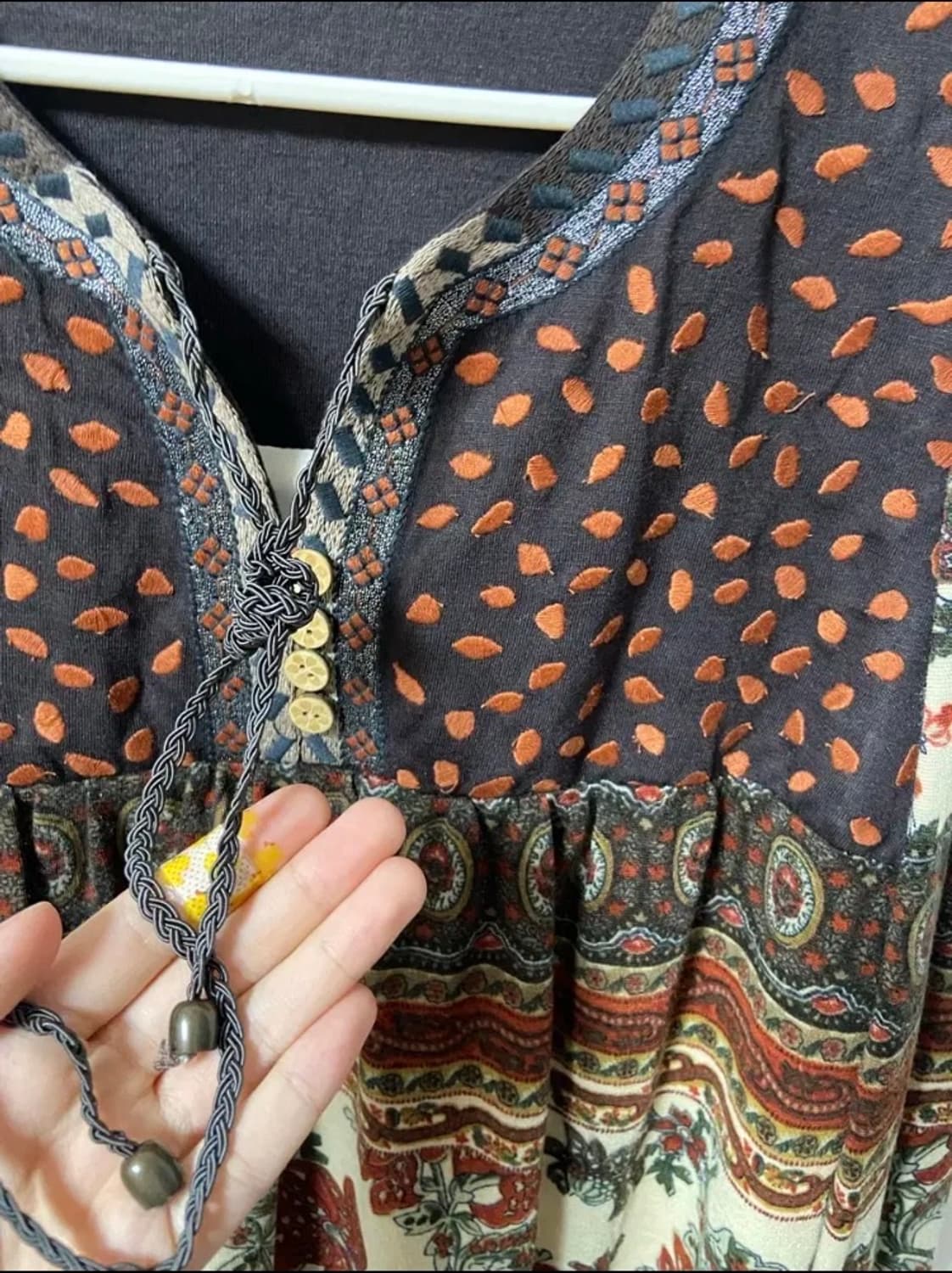 빈티지 보헤미안 원피스 상품이미지3