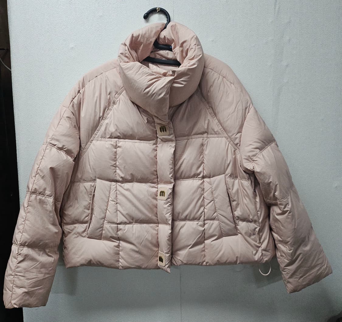 숏 패딩 점퍼 핑크  free 상품이미지1