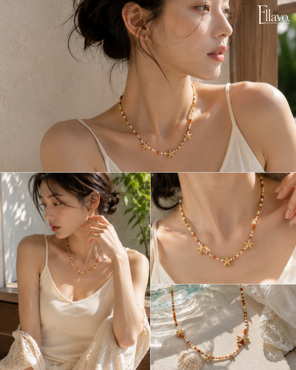 Solmare Beads Necklace  상품이미지3