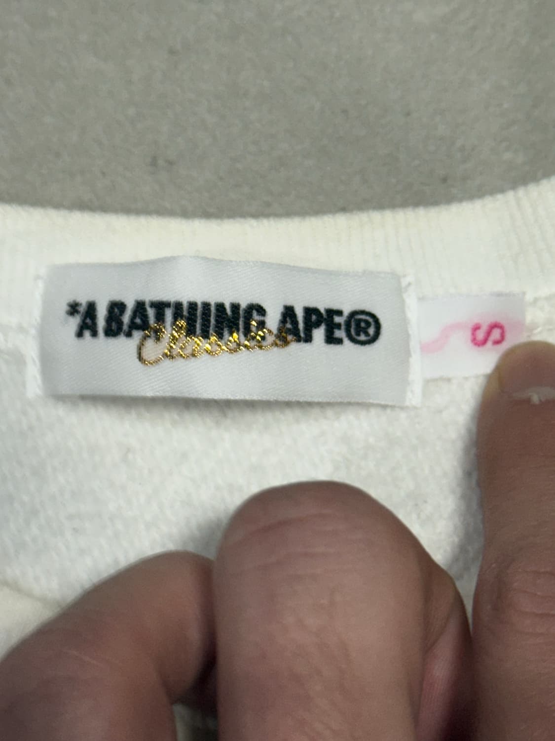 2008 니고 베이프x마리오 베이비 마일로 모노그램 맨투맨 스웨터 상품이미지4