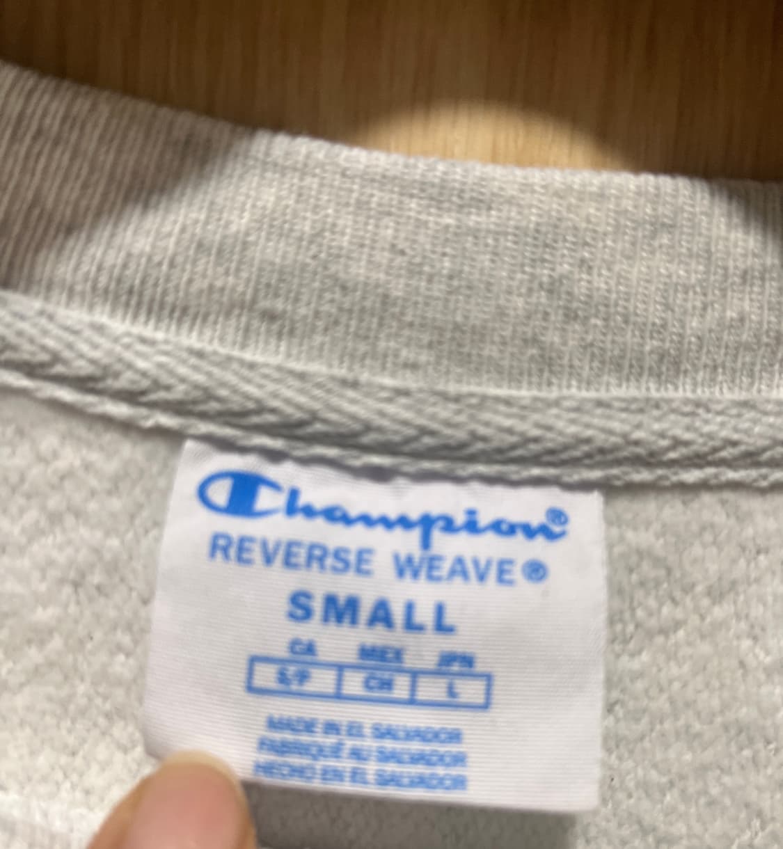 챔피온 맨투맨 애쉬컬러 상품이미지7