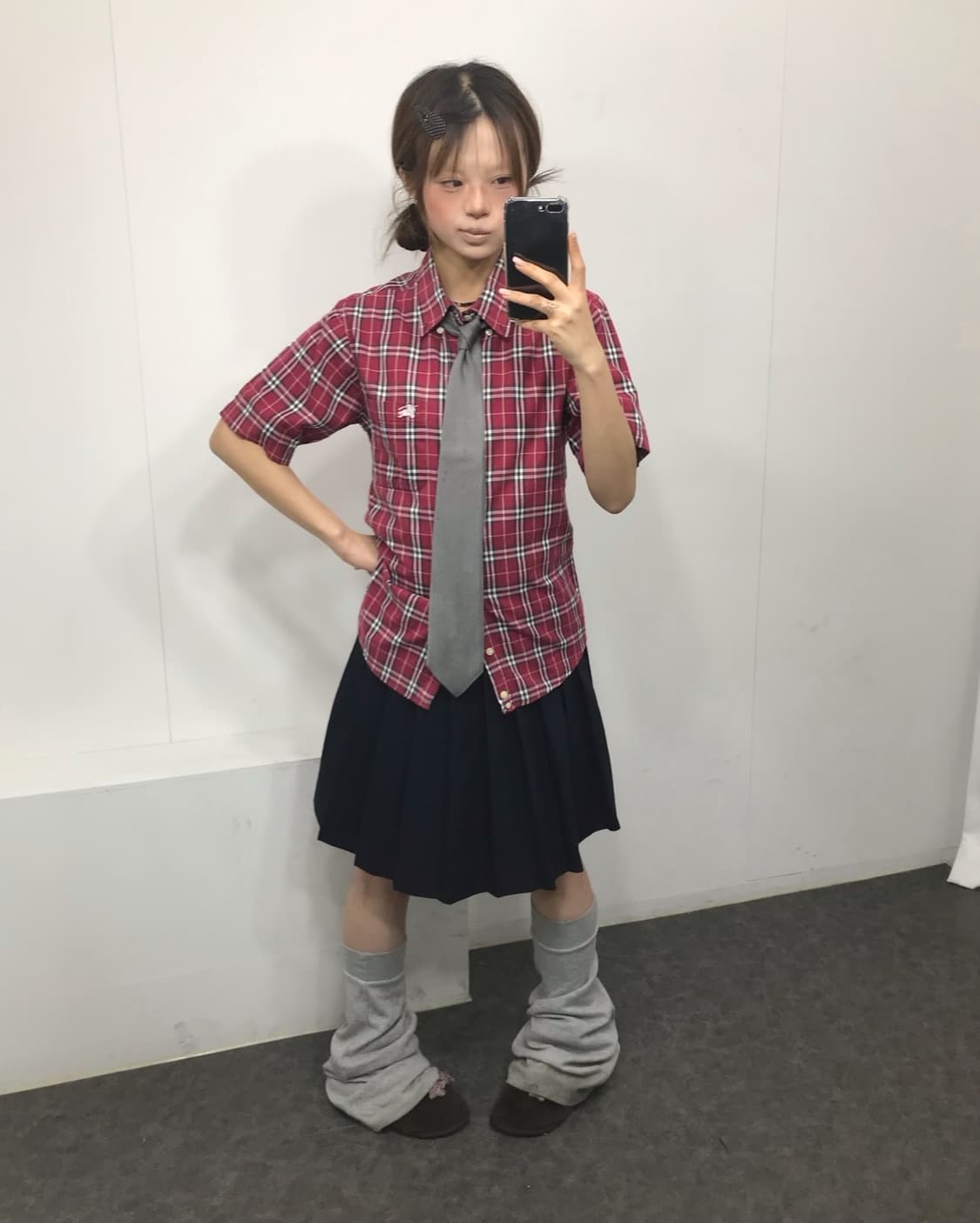 𖤐버버리 니혼진 프레피 set𖤐 상품이미지3