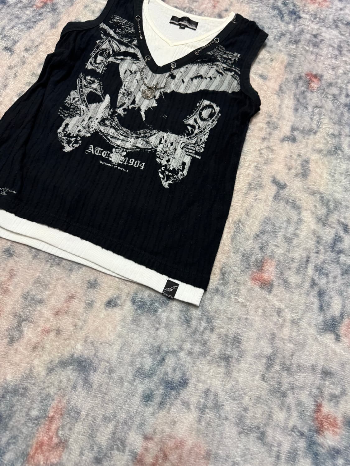 In the attic 00s arhive vkei ribbed slee 상품이미지6