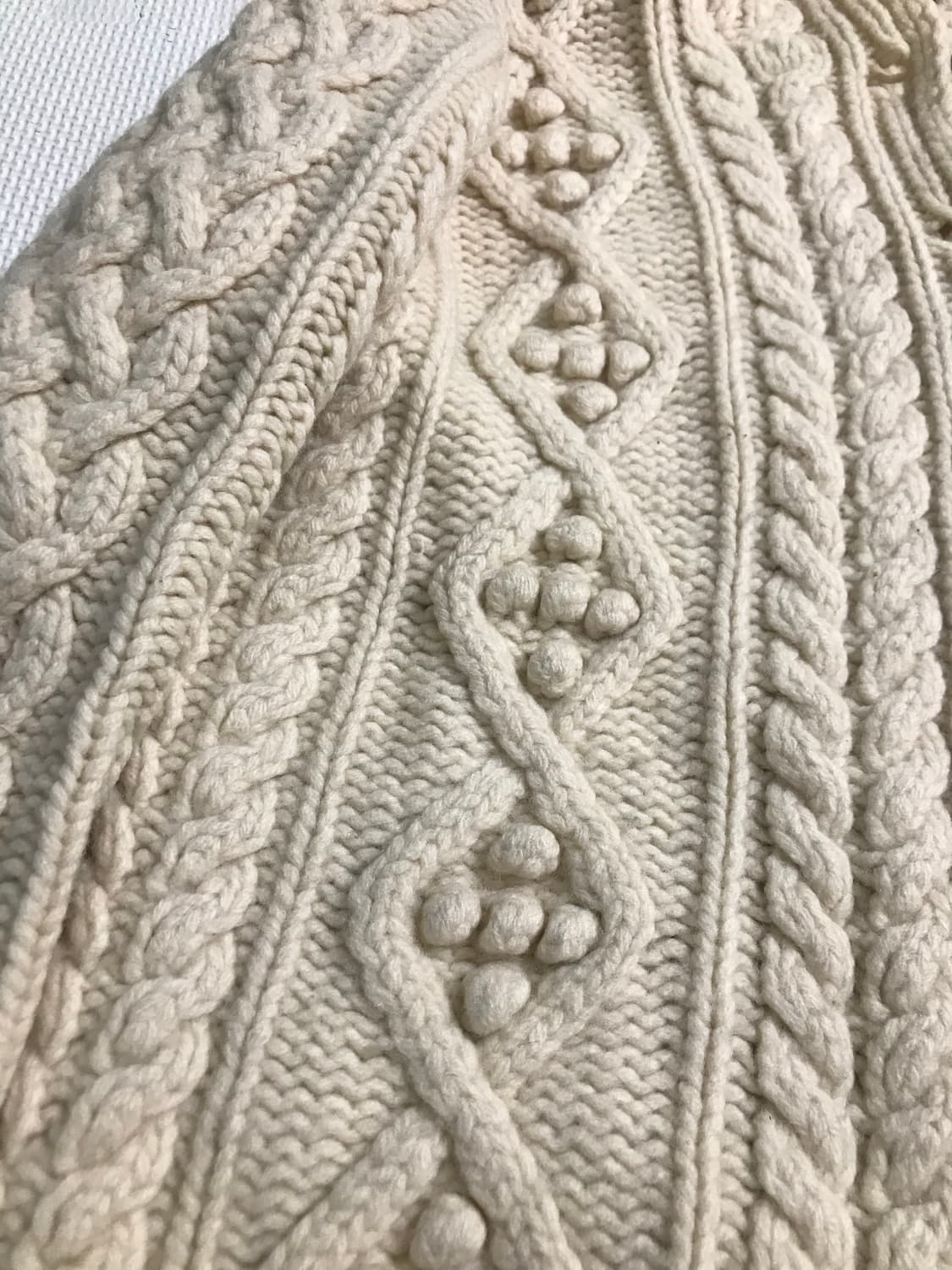 빈티지 폼폼 후드니트가디건 상품이미지5