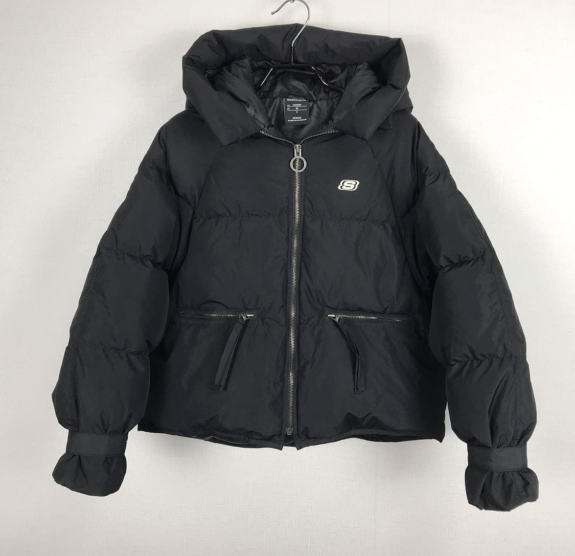 스케쳐스 오버핏 덕다운 패딩 점퍼 여성S 상품이미지1