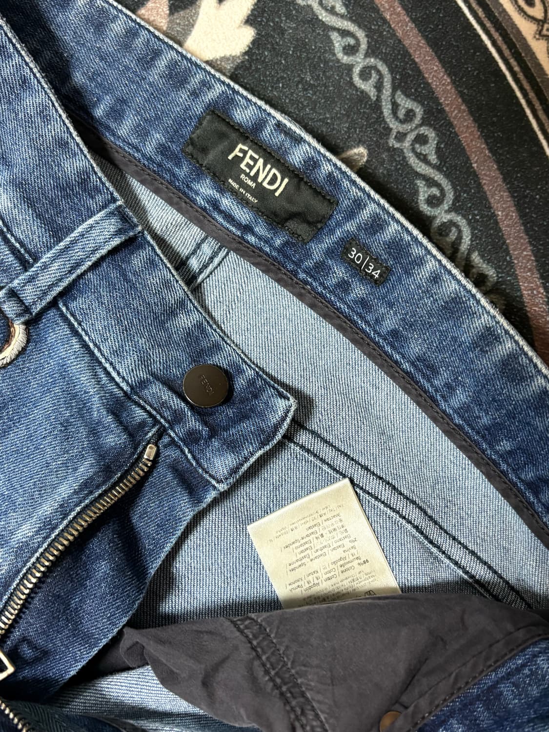 펜디 fendi 남자 데님 팬츠 상품이미지4