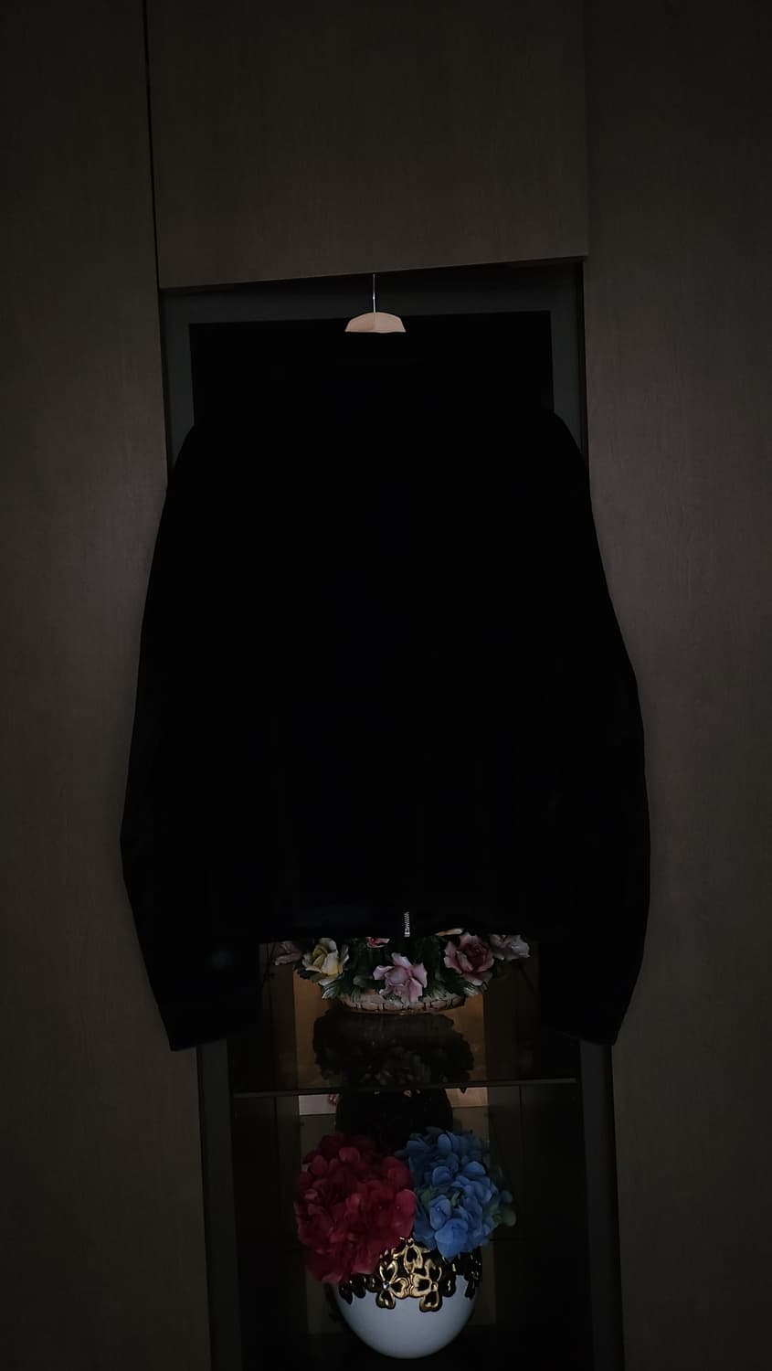 [L] 프라다 벨벳 블루종 자켓 블랙(SGB999) 상품이미지2