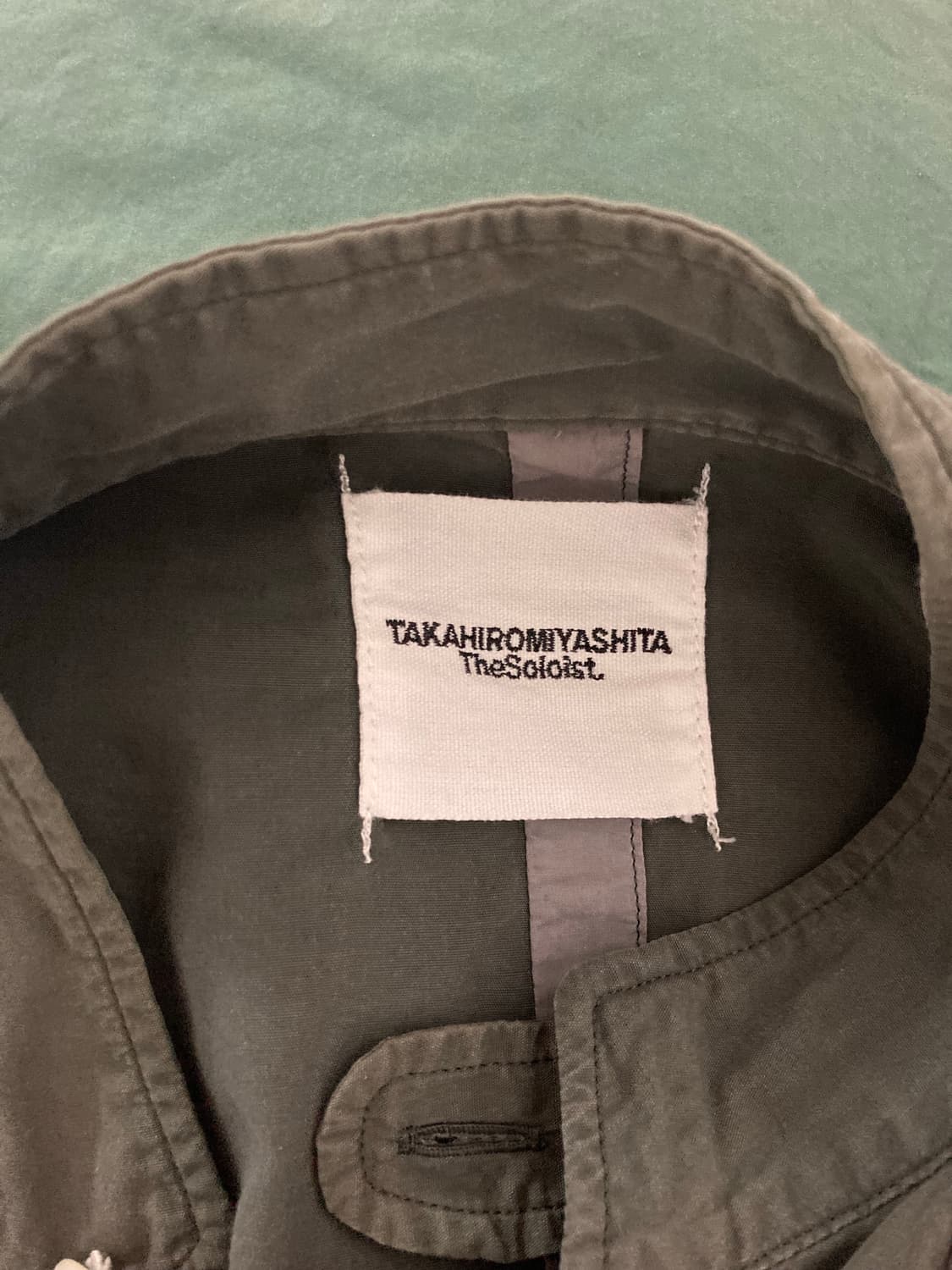 17ss Soloist 네루 카라 셔츠 상품이미지2