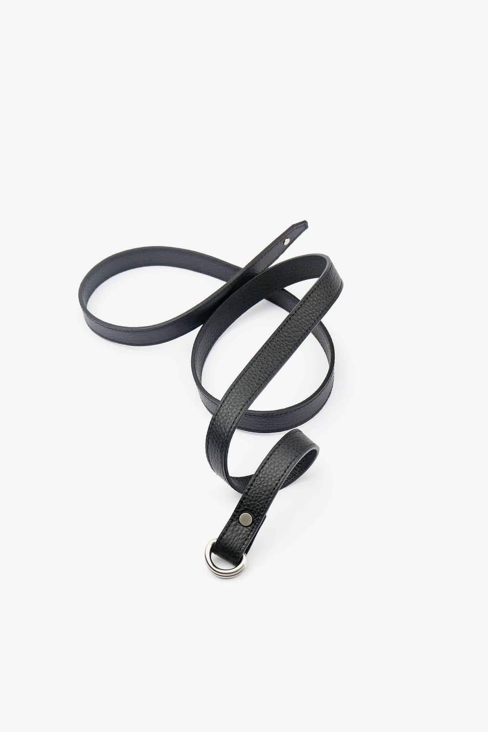 이얼즈어고 롱 레더 벨트 블랙 상품이미지4