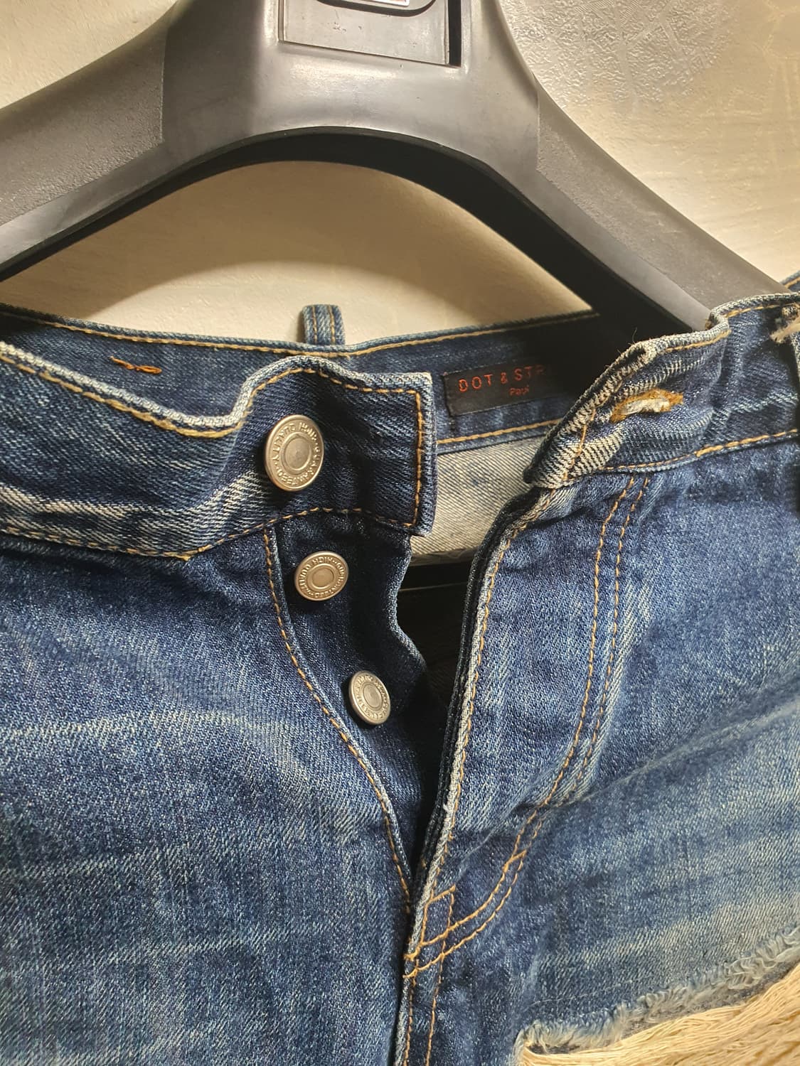 빈티지 워싱 데님진 29 상품이미지4