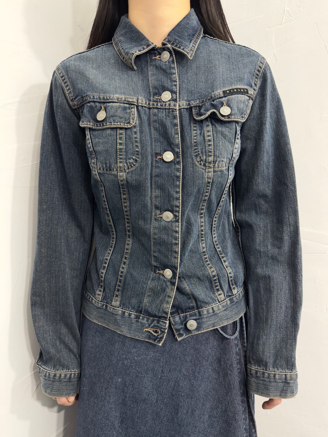 sisley denim jacket 상품이미지4
