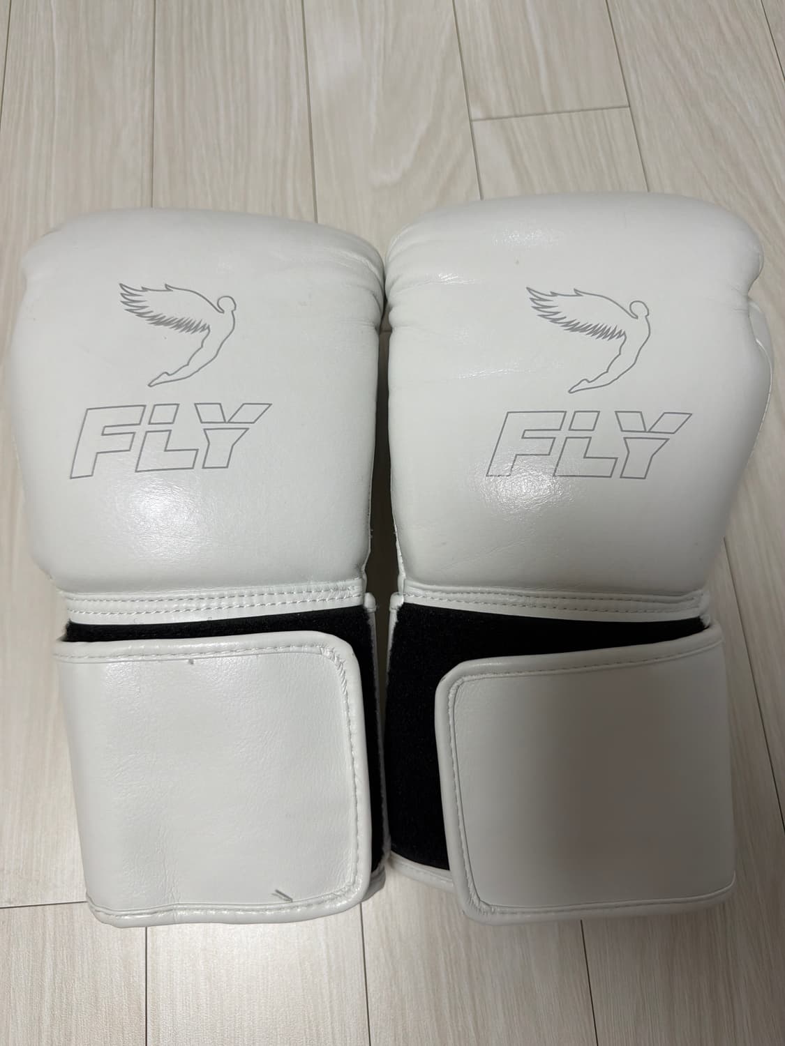 플라이X라인 복싱글러브 14oz 벨크로/ 화이트 상품이미지1