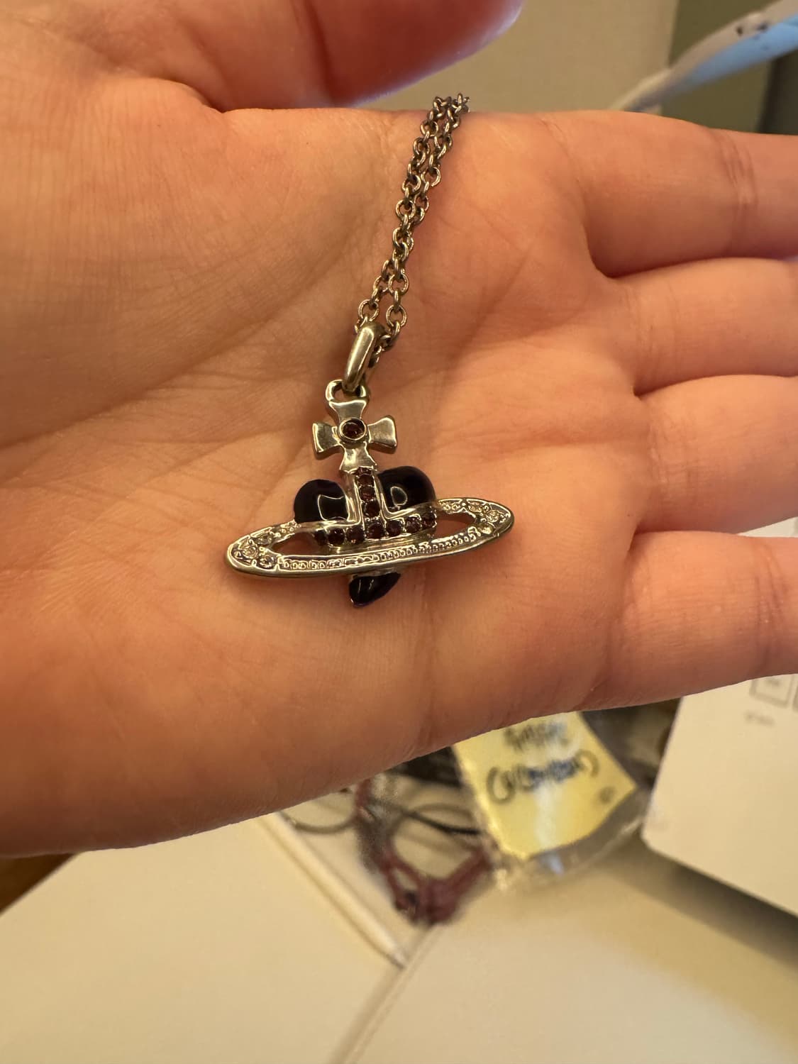 비비안웨스트우드 디아망떼 목걸이 (정품) 상품이미지1