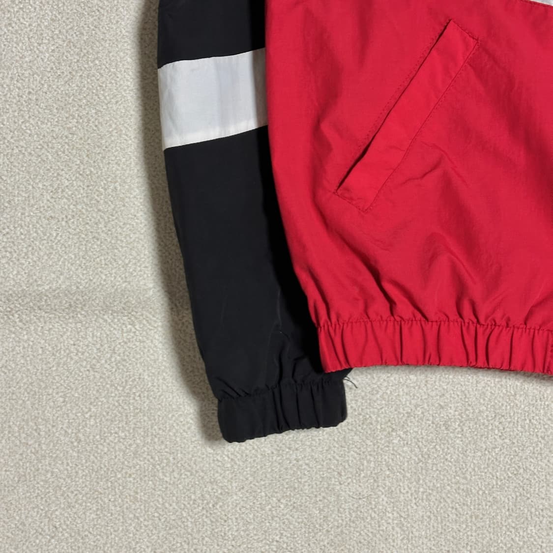 에센셜 올드스쿨 배색 윈드브레이커 상품이미지4