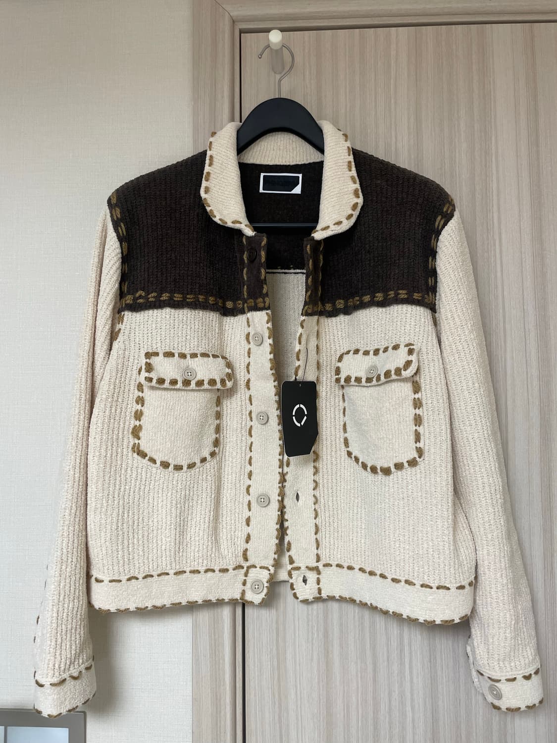 phingerin pg1 knit 베이지 m 사이즈 상품이미지1