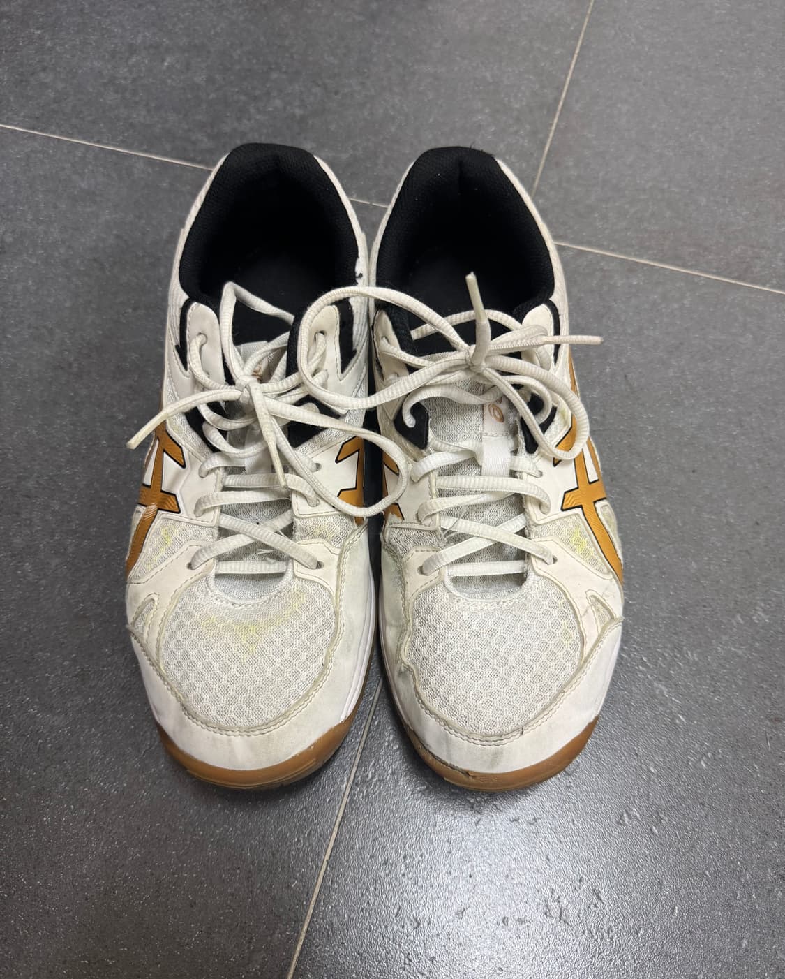 아식스 리브레 CF 화이트 퓨어 골드 275 상품이미지1