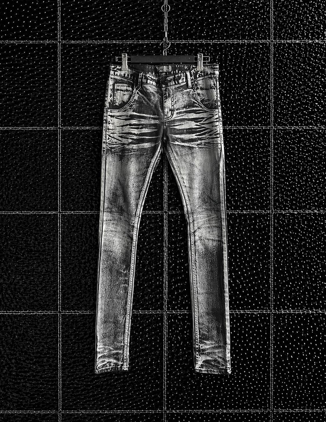 Collin 워싱 슬림 팬츠 상품이미지1