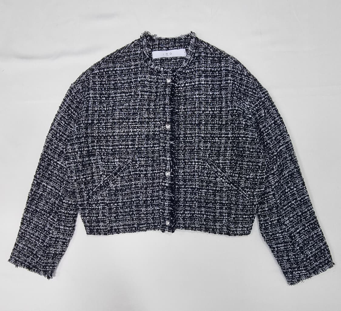 IRO 이로 트위드 버튼 자켓 S _ 여성, 실측 확인 상품이미지2