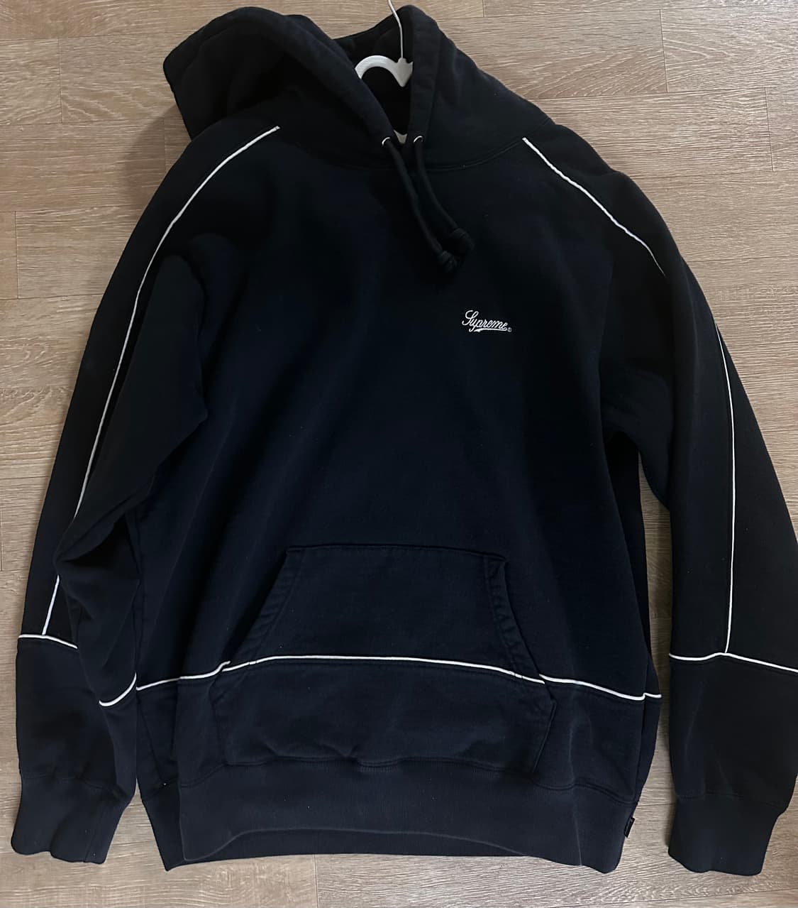 슈프림 18ss 후드티 블랙 L 팔아요 상품이미지1
