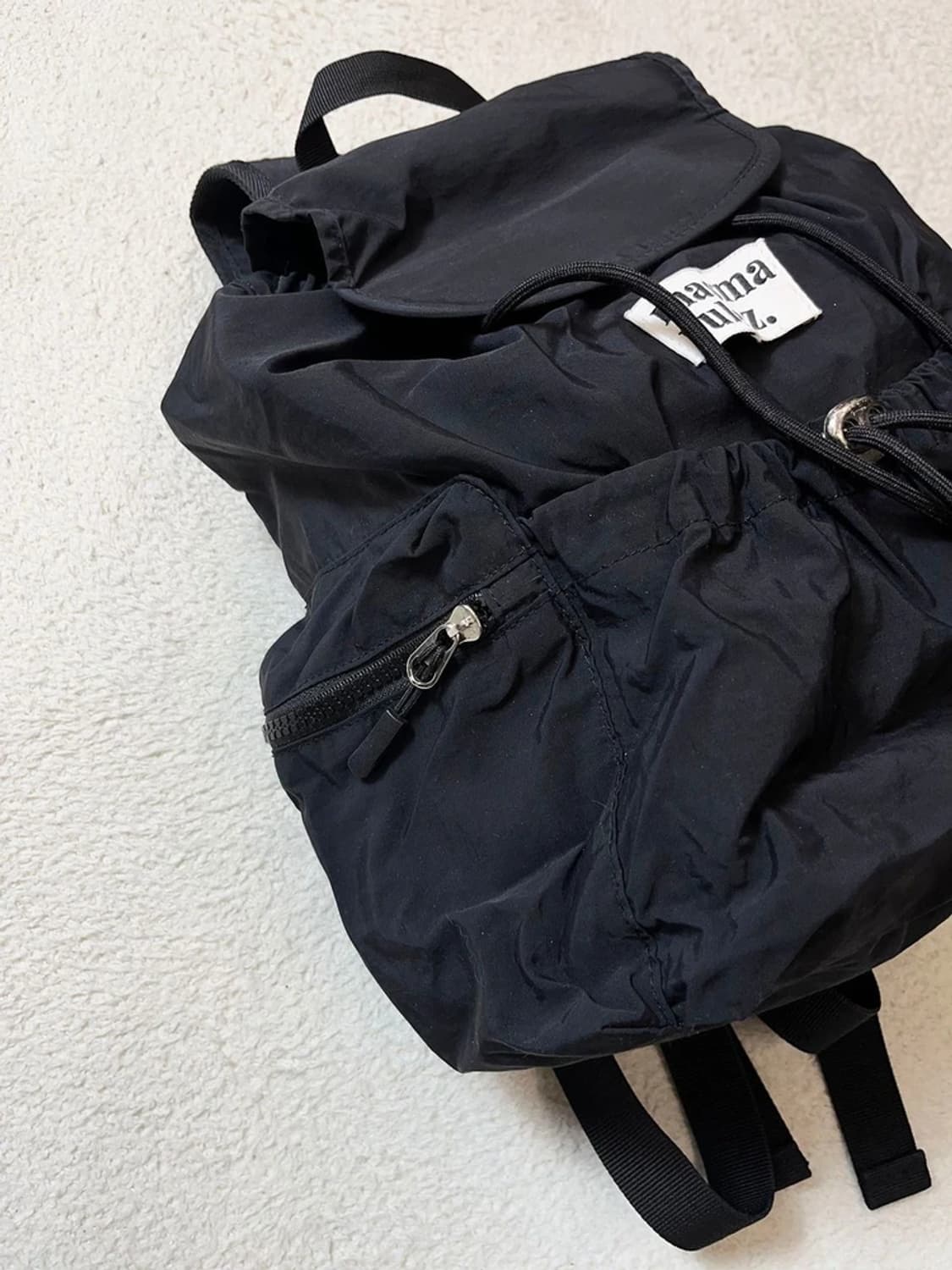 마스마룰즈 MASMARULEZ 미니 플랩 백팩 A1808 상품이미지5