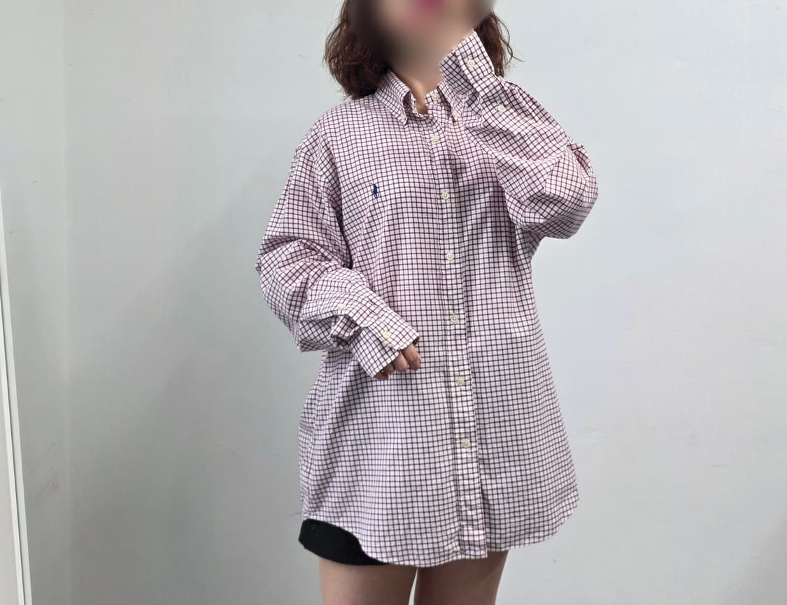 [프립]랄프로렌 체크 패턴 셔츠 상품이미지2