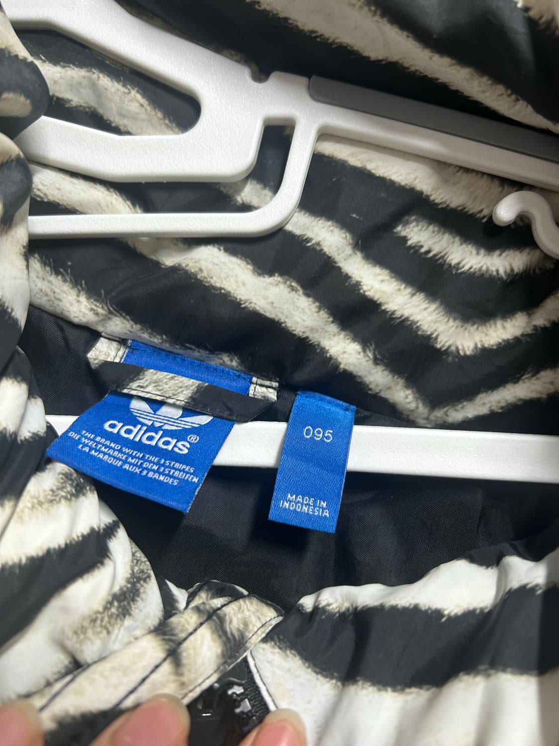 지브라 아이다스 조끼패딩 상품이미지2