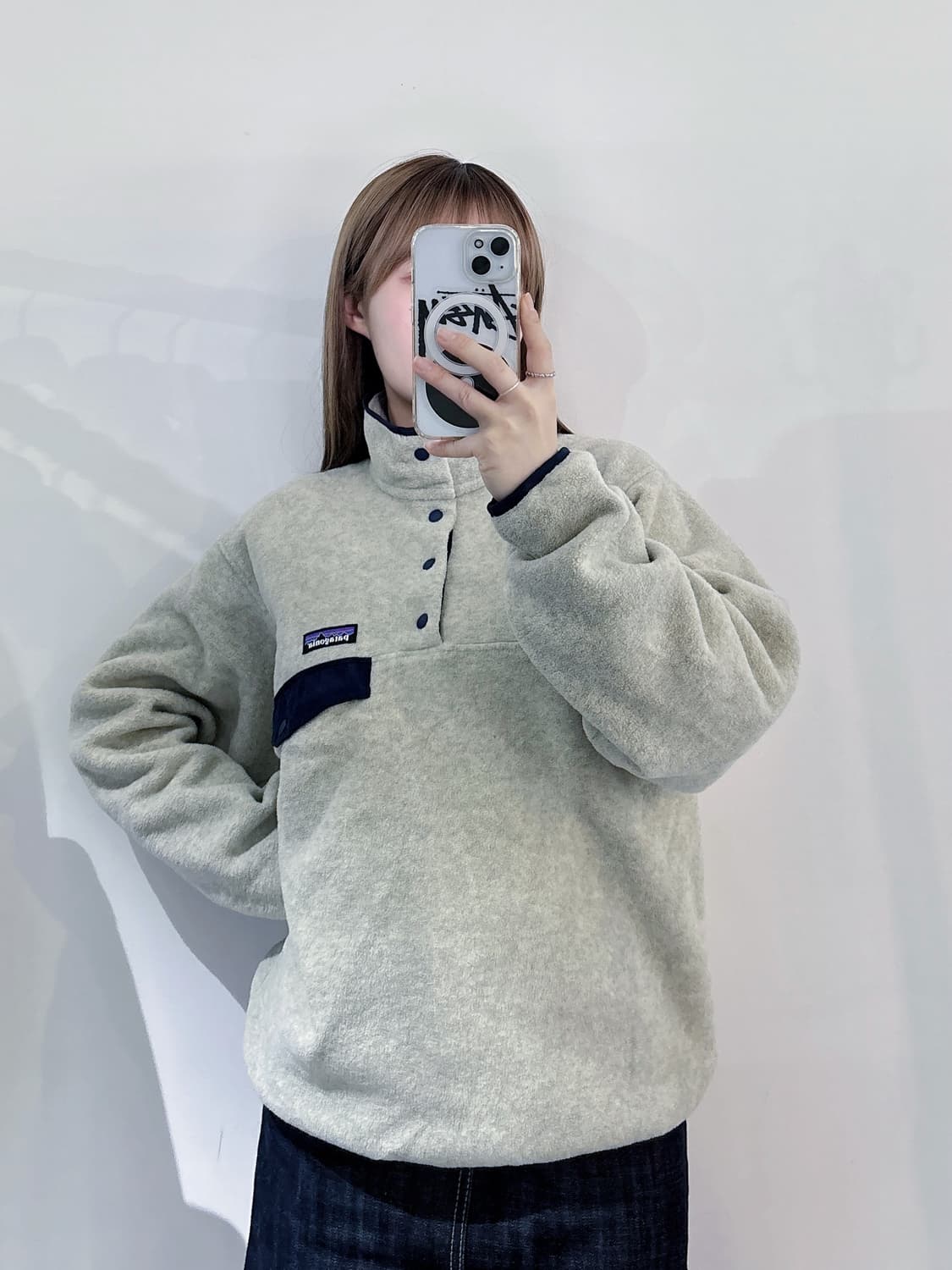 파타고니아 오트밀 신칠라 후리스 상품이미지1