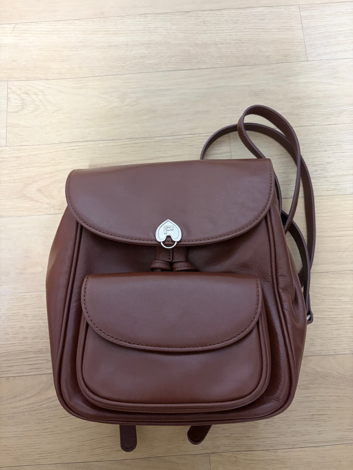 아포아 브라운 미니 백팩 상품이미지2