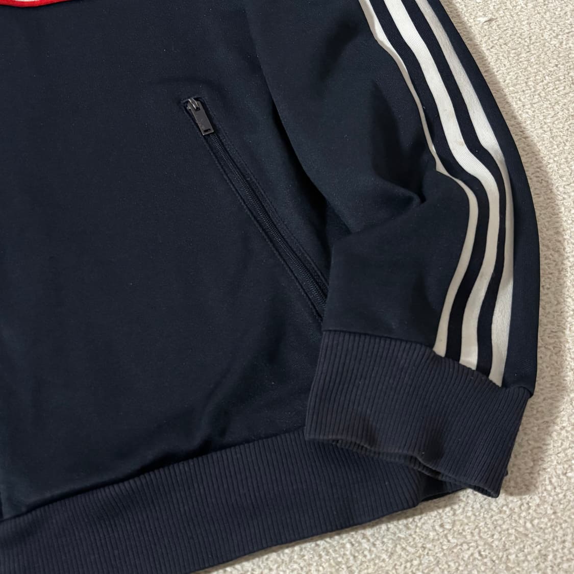 아디다스 올드스쿨 베켄바우어 네이비 화이트 남흰 트랙탑 져지 상품이미지4