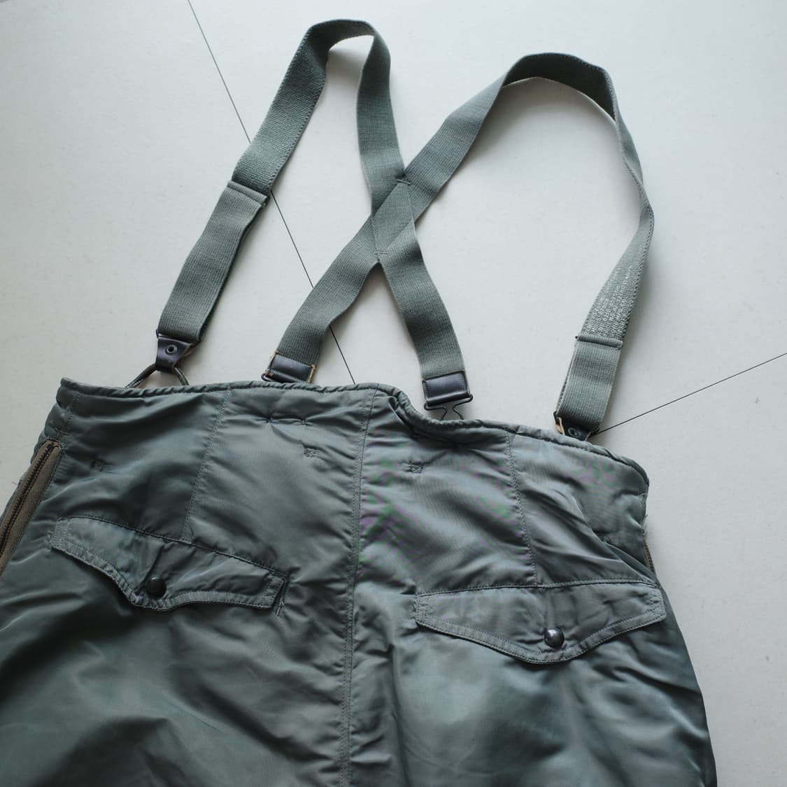 50s 미공군 오리지널 A-11D 플라잉 트라우저 32 크라운지퍼 상품이미지9