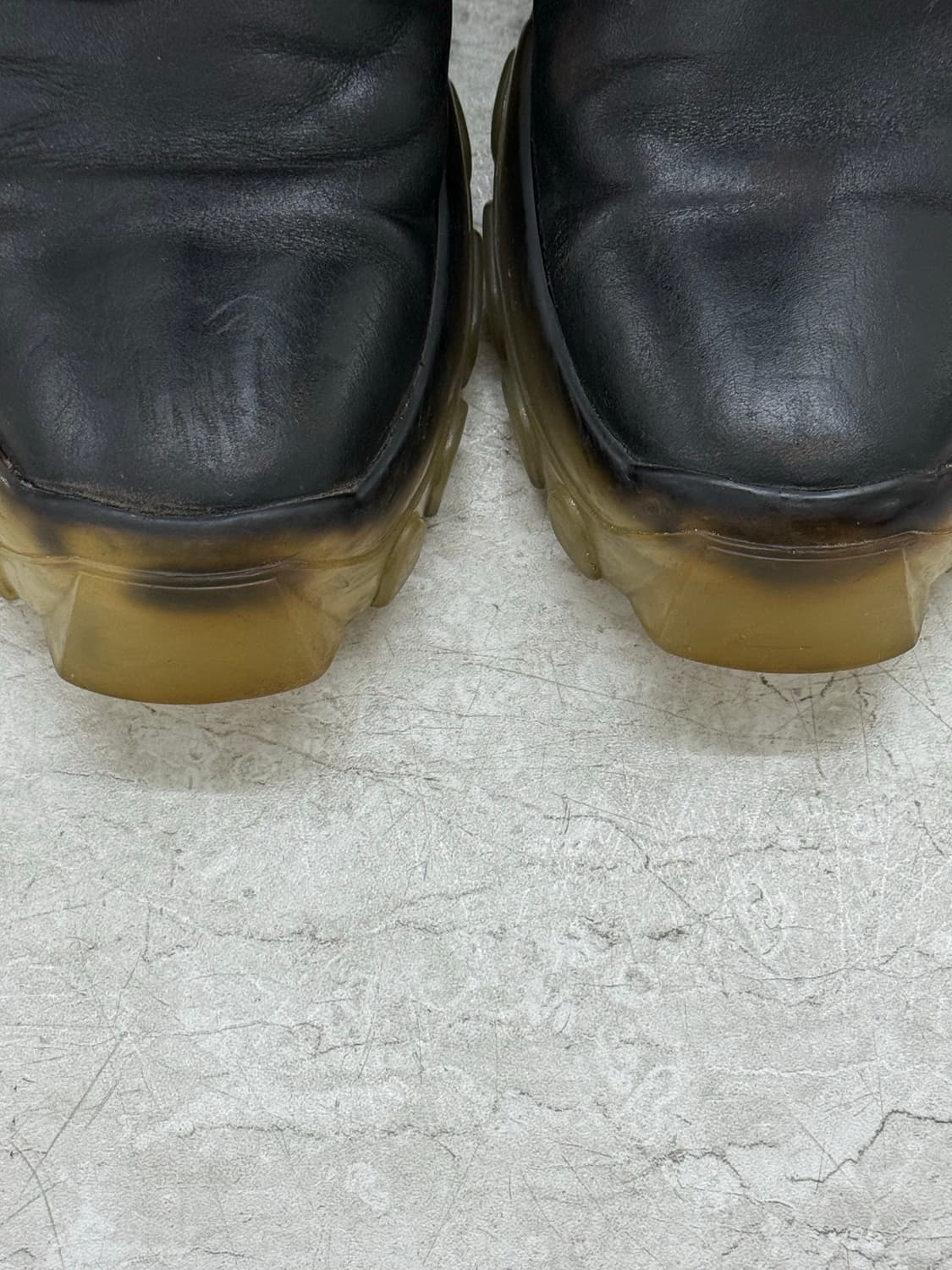 Rick Owens / 시시포스 트랙터 부츠 클리어솔 / 41 (270) 상품이미지5