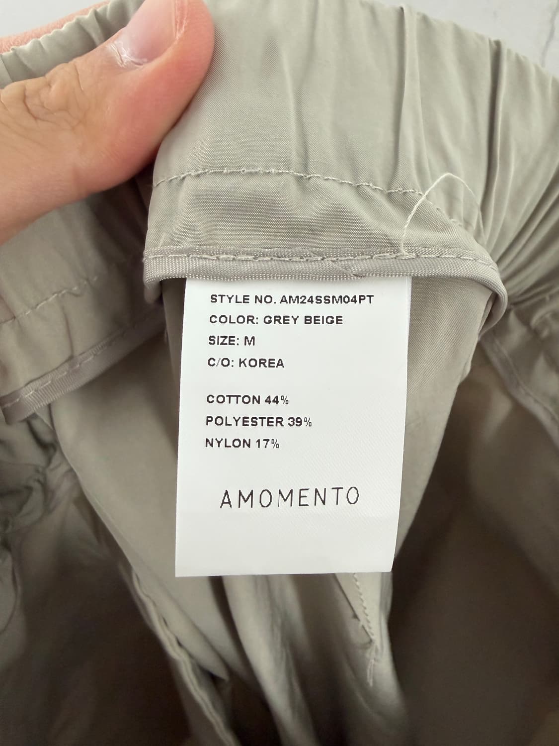 아모멘토 아모멘토바지 아모멘토팬츠 amomento 상품이미지4