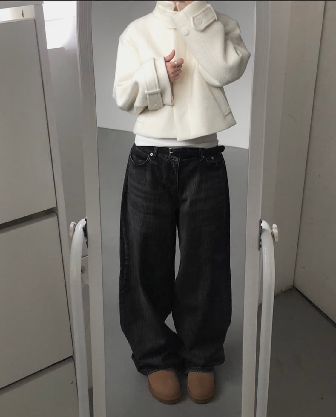 딥마인 울 숏코트 상품이미지1