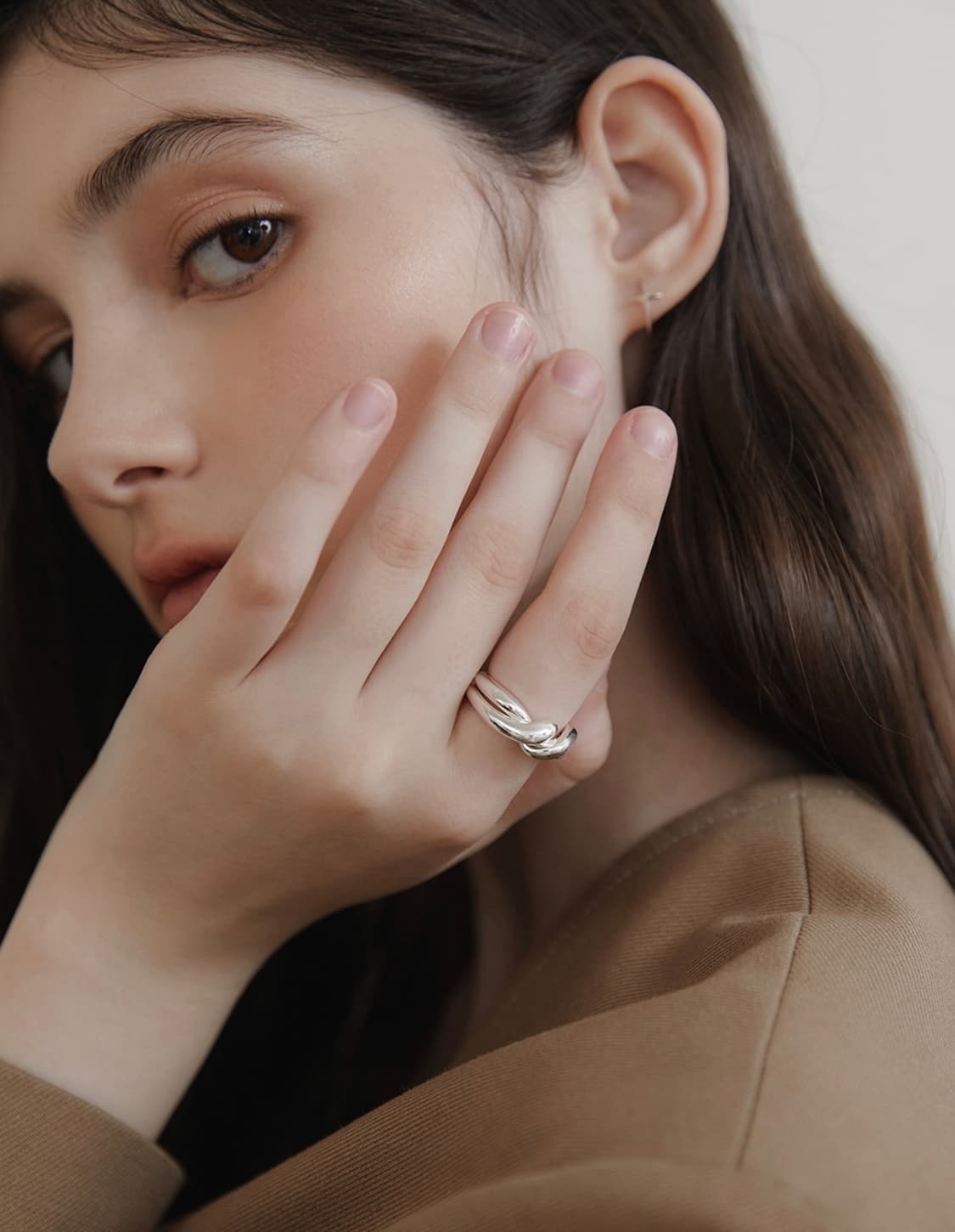 타티아나 크로스 트위스트 링 상품이미지2