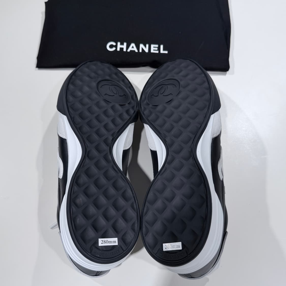 (A+/41) / 26년 CC로고 퀄팅로고 스니커즈 신발 상품이미지8