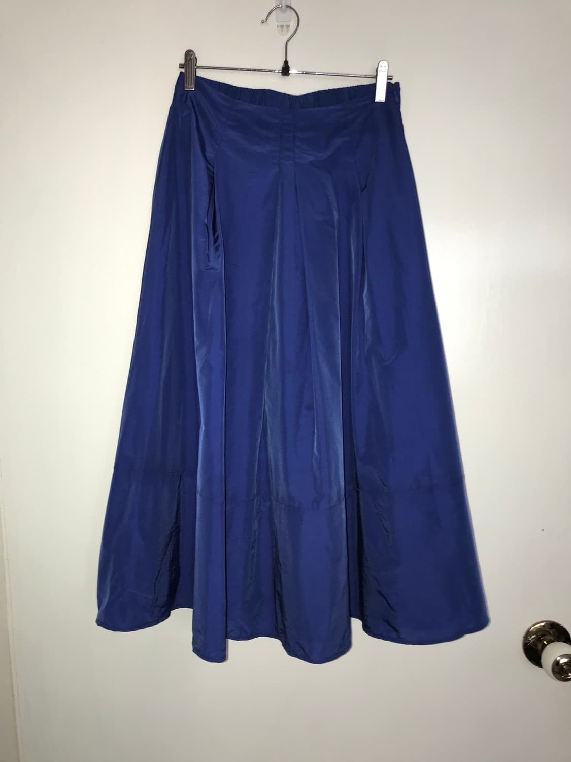 ONE DAY, SUDDENLY Blue Nylon Pleats Skir 상품이미지4