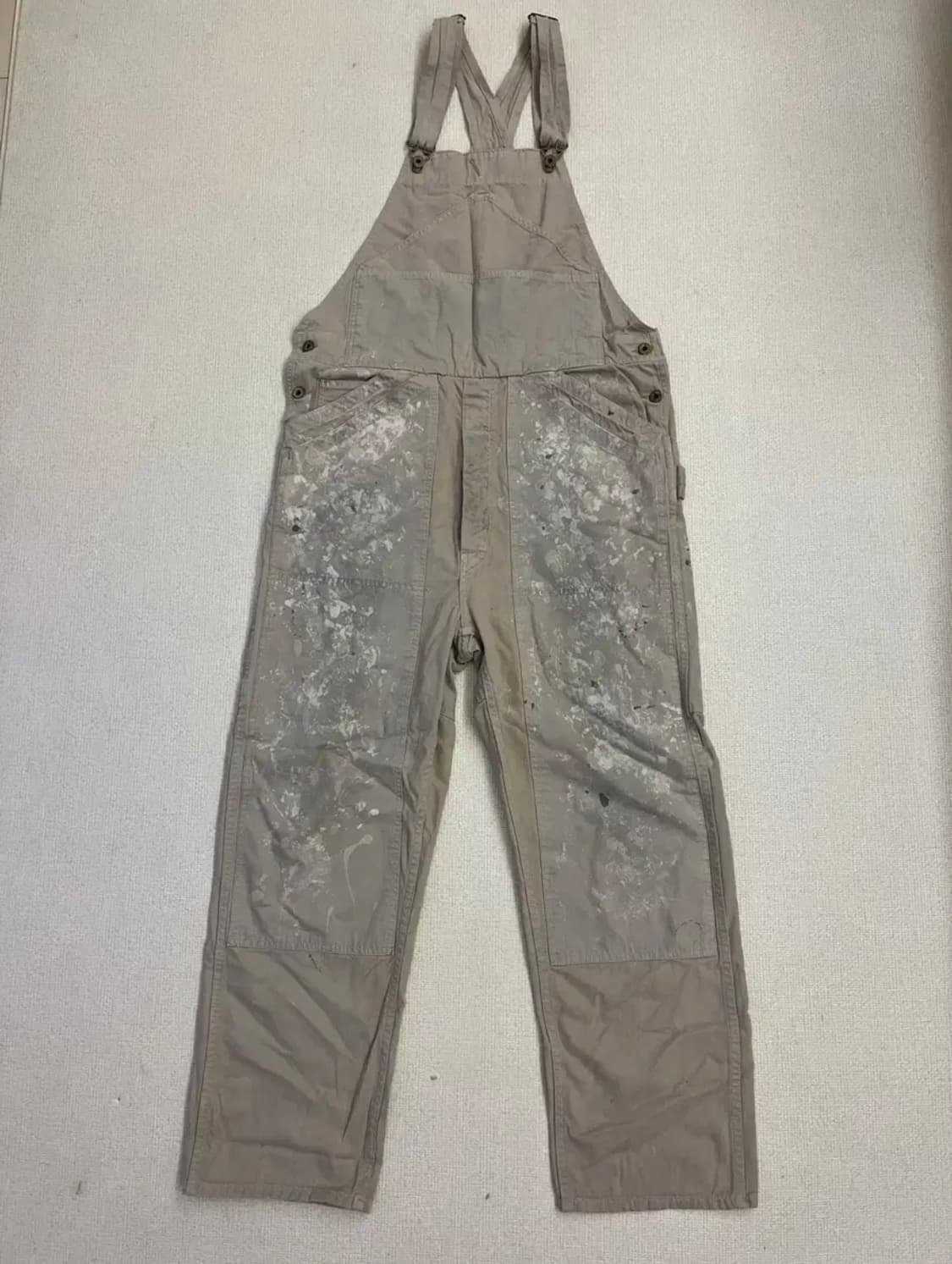 RRL PAINTED DOUBLE KNEE OVERALL 상품이미지1