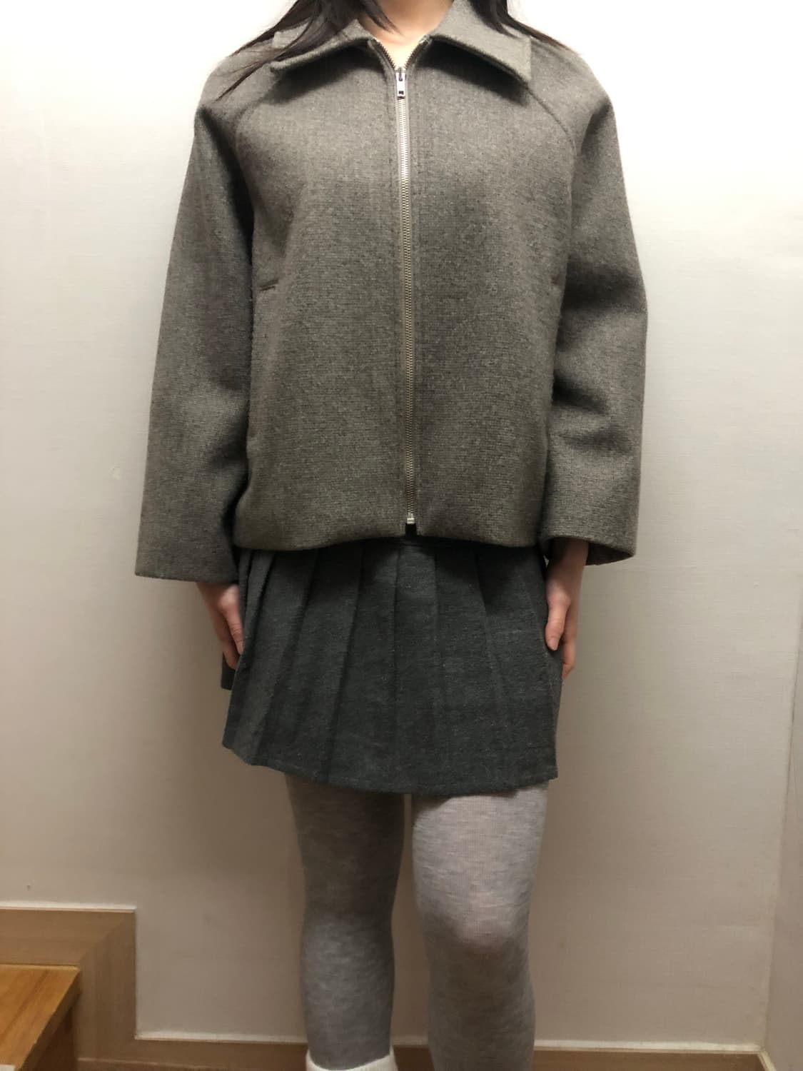 빈티지 브라운 울 자켓 상품이미지6