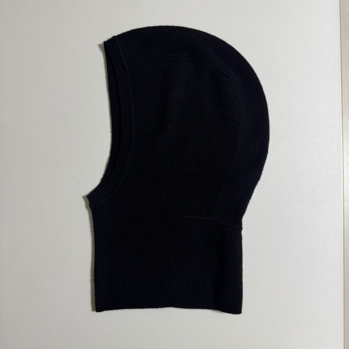 아르켓 캐시미어 울 바라클라바 블랙 상품이미지4