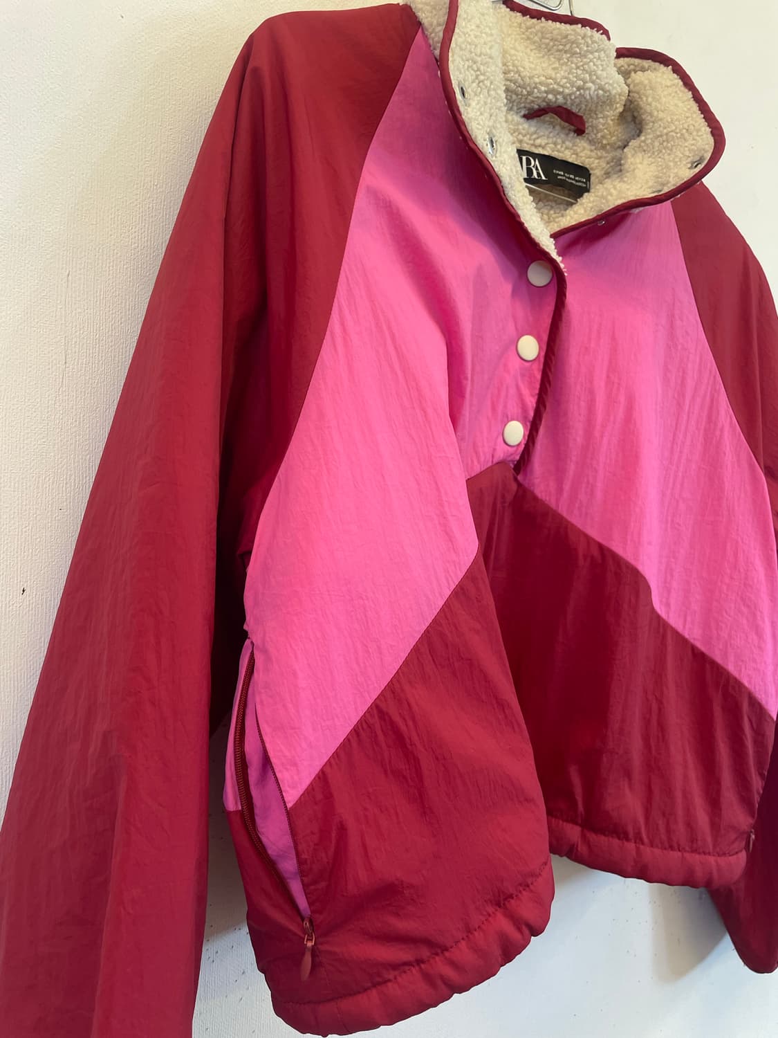 ZARA 자라 양털 안감 아노락 크롭 바람막이:) 상품이미지4