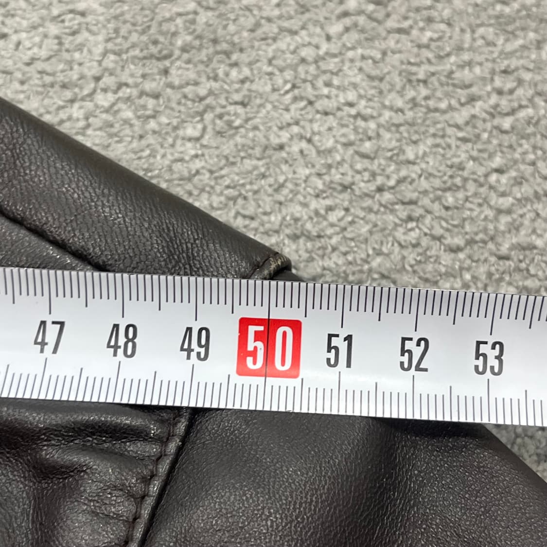 100 인디안 양가죽 집업 레더 자켓 상품이미지8