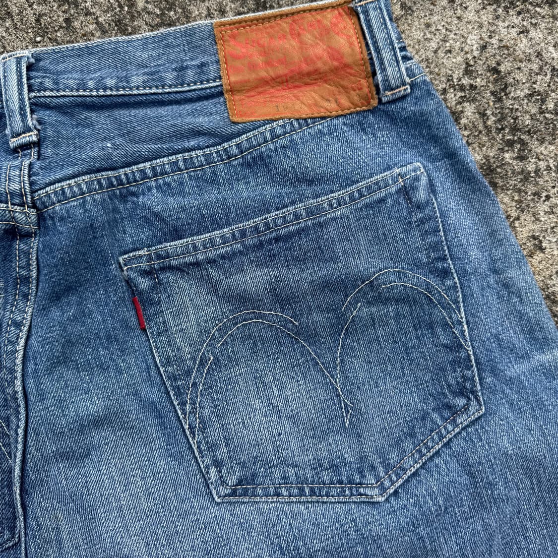 [34] 슈가케인 1947 셀비지 데님 팬츠 상품이미지8