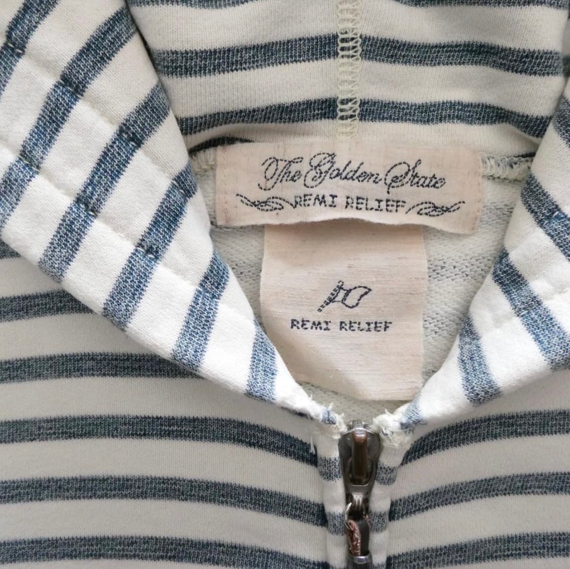 REMI RELIEF used 가공 후드집업 상품이미지2