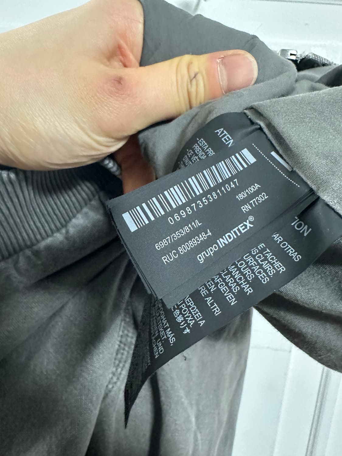 자라 워시드 후드자켓 상품이미지4