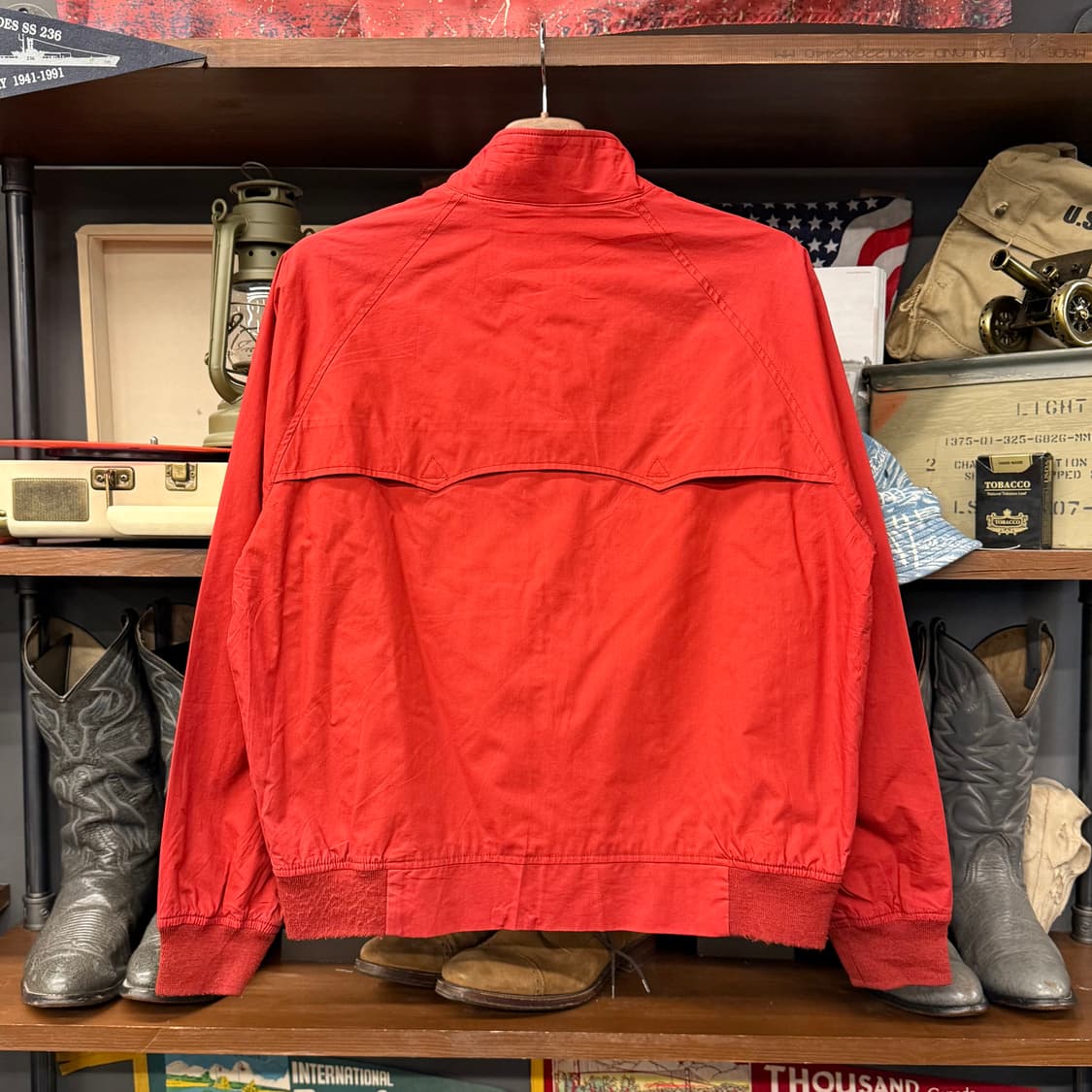 폴로 챕스 랄프로렌 헤링턴 체크 라이닝 블루종 스윙탑 N643 상품이미지6