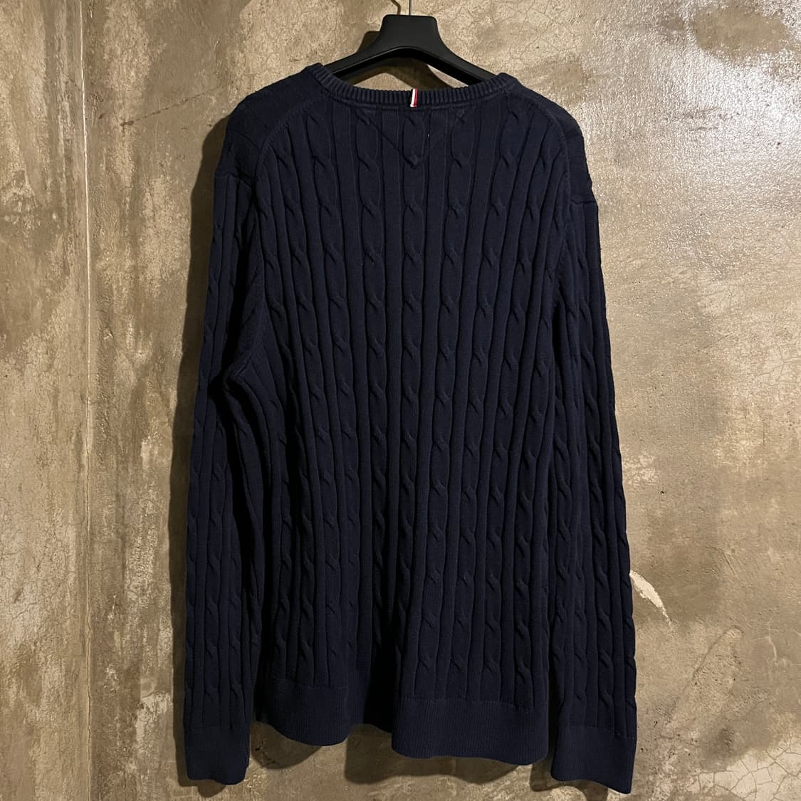 타미힐피거 케이블 니트 네이비 상품이미지7